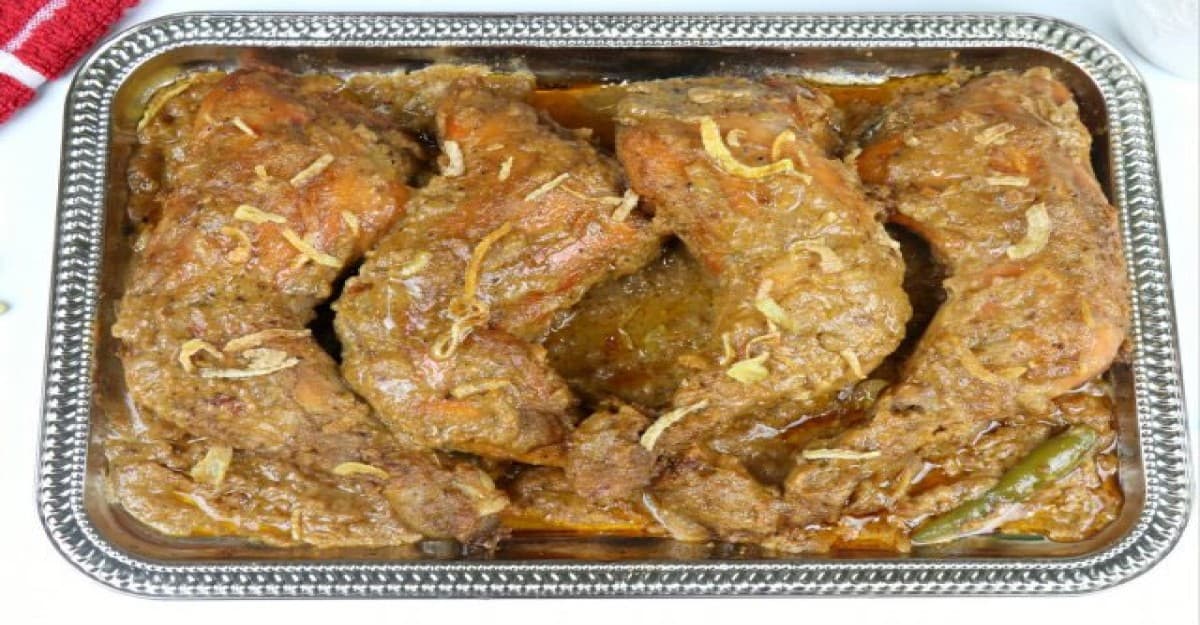 বিয়ে বাড়ির চিকেন রোস্ট