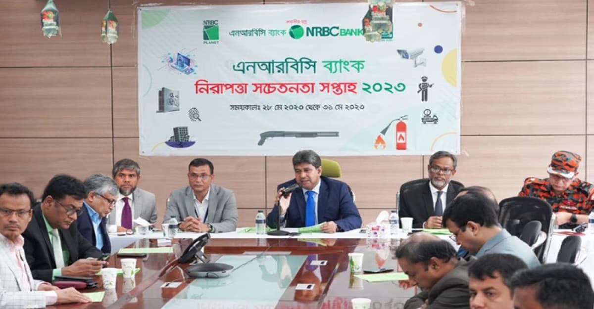 দুর্ঘটনা প্রতিরোধে এনআরবিসি ব্যাংক নিরাপত্তা সচেতনতা সপ্তাহ পালন