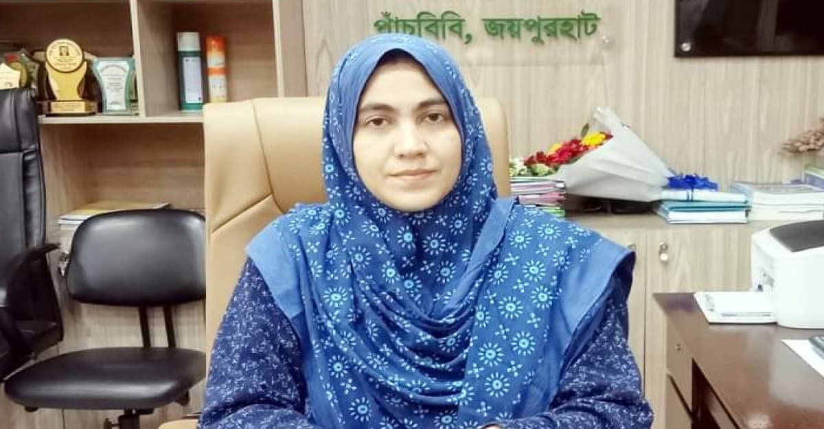 পাঁচবিবিতে নবাগত ইউএনওর যোগদান