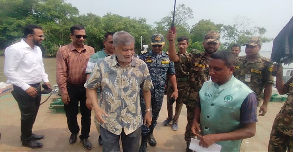 সুন্দরবন ভ্রমণে পরিকল্পনামন্ত্রী