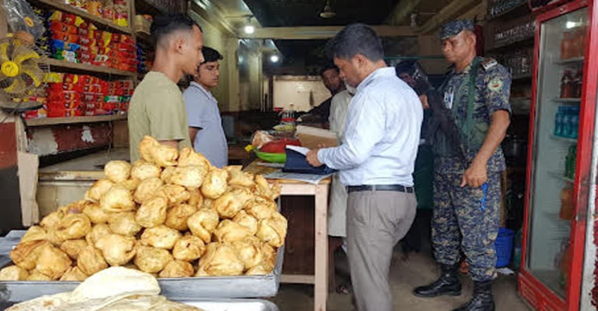 মৌলভীবাজারে ৩ টি প্রতিষ্ঠানকে ১১ হাজার টাকা জরিমানা