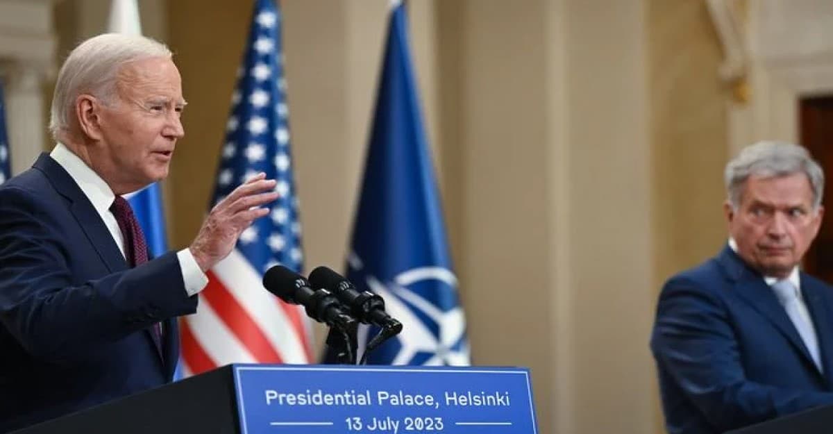 যুদ্ধরত অবস্থায় কেউই ন্যাটোতে যোগ দিতে পারবে না: বাইডেন