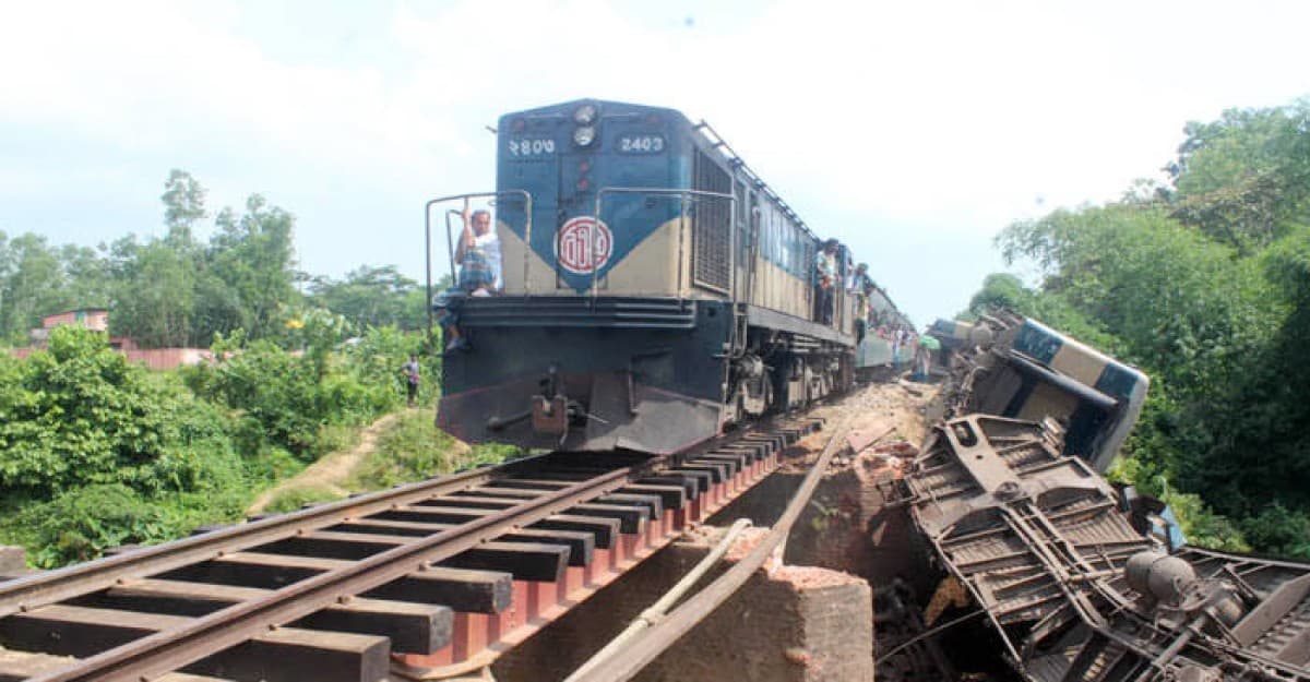 ৬ মাসে রেল দুর্ঘটনায় নিহত ১৩১