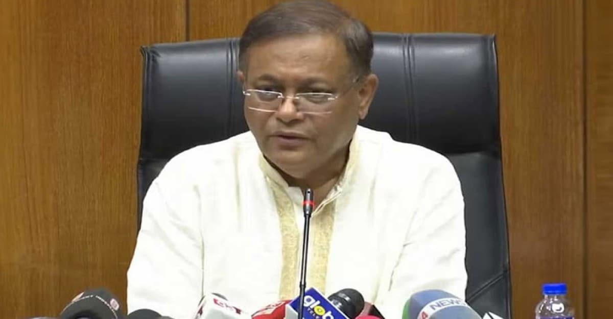 বিএনপি দায়িত্বশীল দল হলে অবশ্যই নির্বাচনে অংশ নেবে বললেন তথ্যমন্ত্রী
