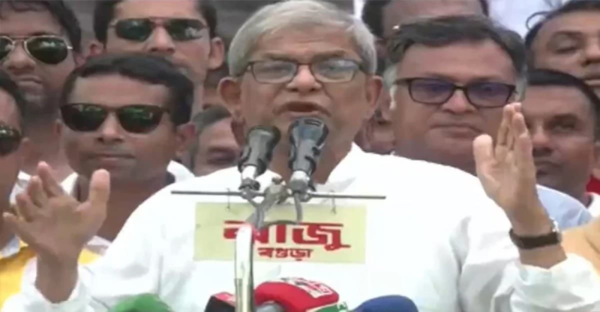 সরকার আবারও একতরফা নির্বাচনের পাঁয়তারা করছে: ফখরুল