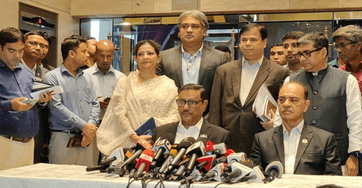 নির্বাচন নিয়ে বিএনপির সঙ্গে সমঝোতার সুযোগ নেই: ওবায়দুল কাদের