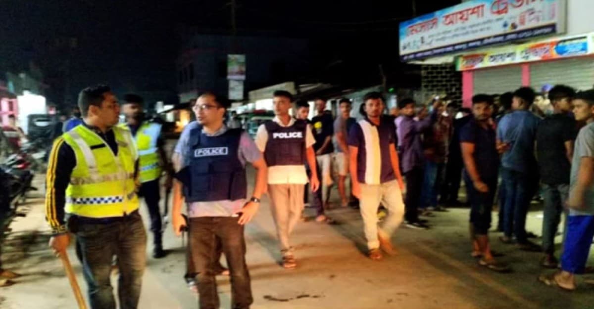 কমলগঞ্জে বিএনপির বৈঠকে পুলিশের ধাওয়া