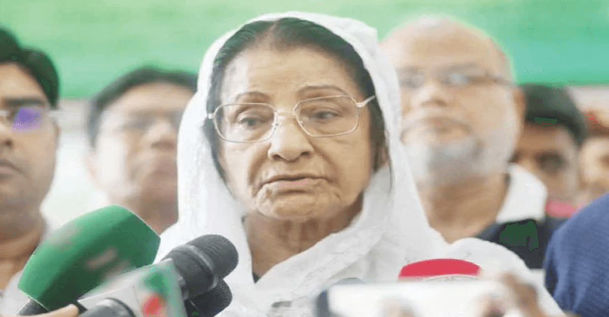 তফসিলকে স্বাগত জানালেন রওশন এরশাদ