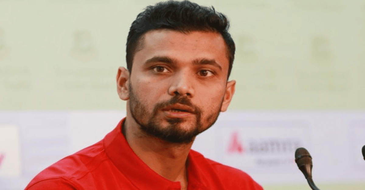 তফসিলের পর ক্ষমা চাইলেন মাশরাফি