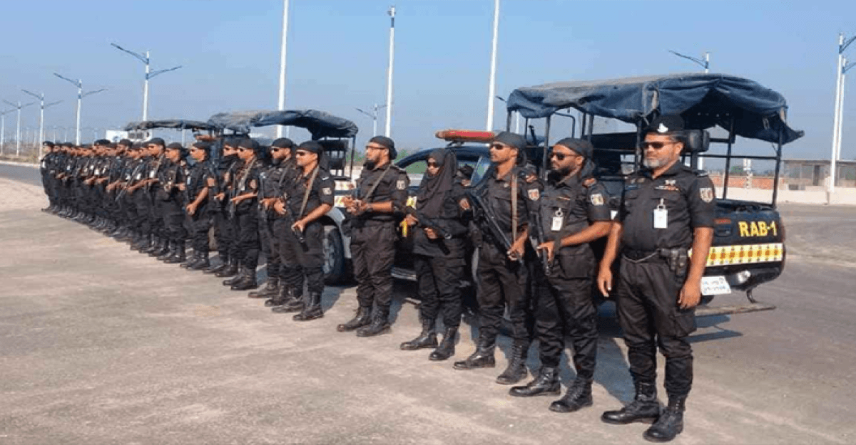 দেশে র্যাবের ৪৩২ টহল দল মোতায়েন