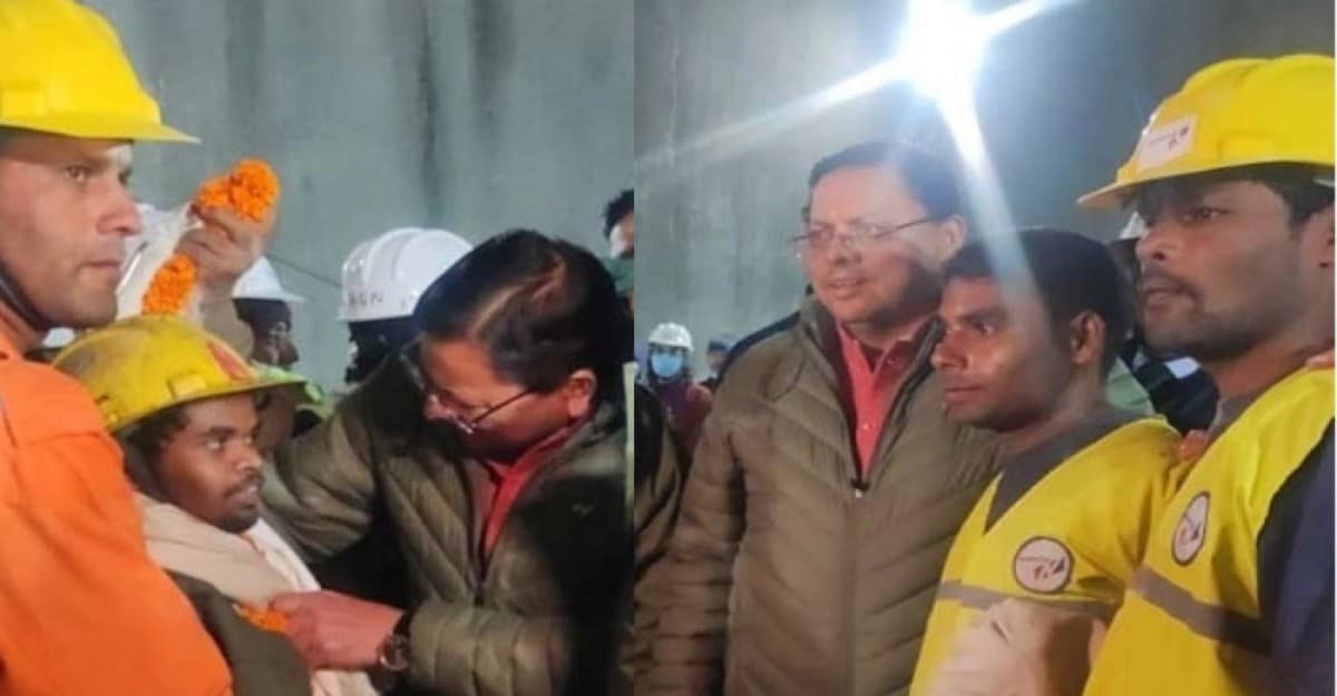 অবশেষে সুড়ঙ্গ থেকে উদ্ধার ৪১ শ্রমিক