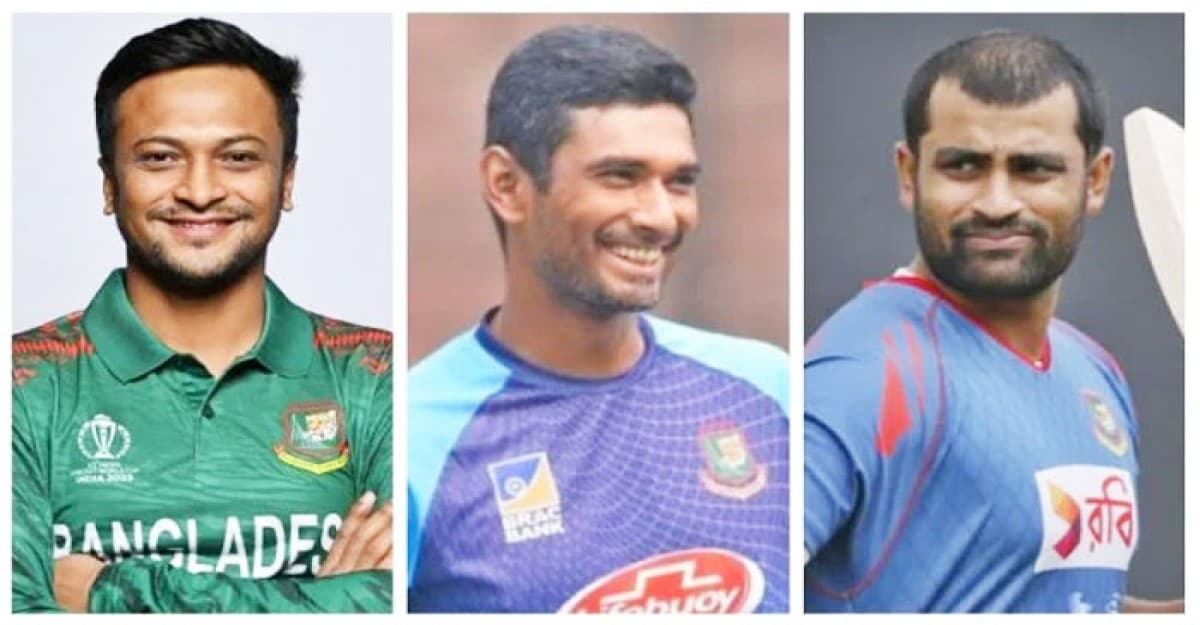ক্রীড়াবিদ শ্রেণিতে শীর্ষ করদাতা সাকিব-তামিম-রিয়াদ