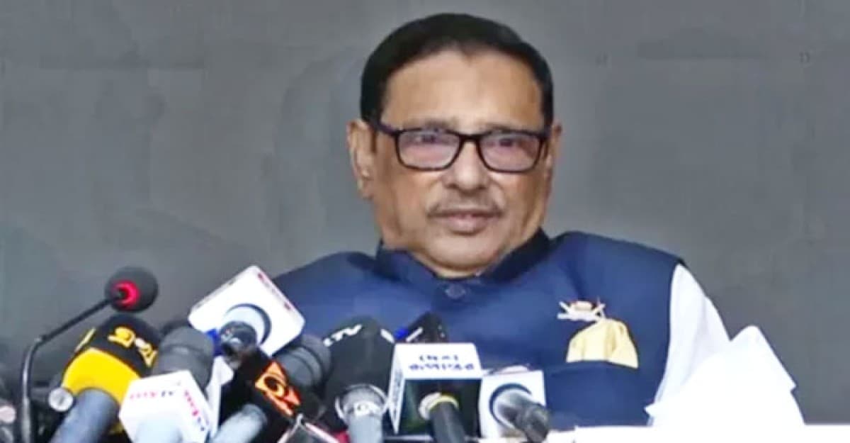 পোশাক খাত নিয়ে ষড়যন্ত্র চলছে : ওবায়দুল কাদের