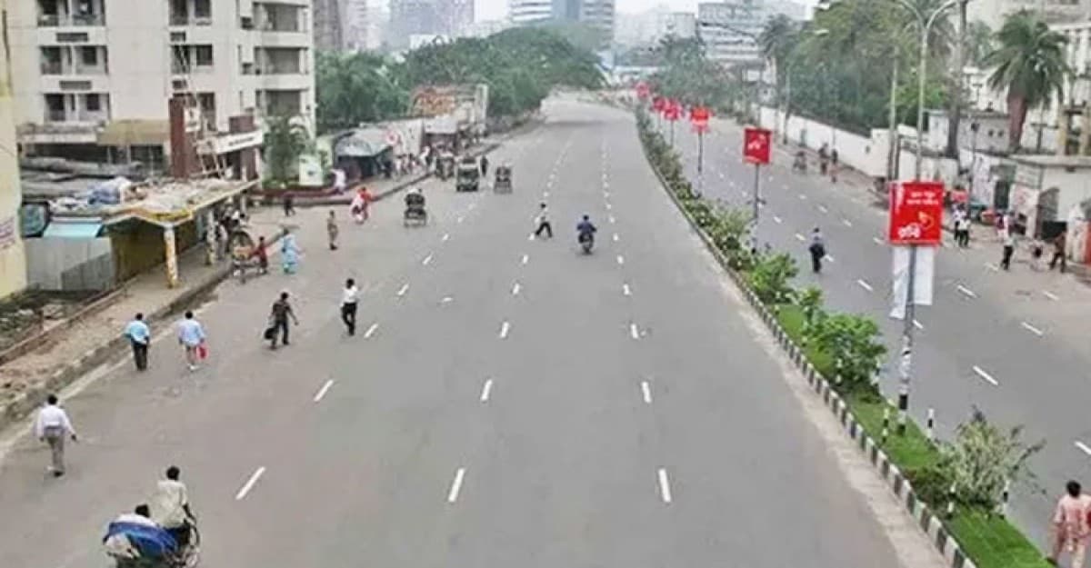 বিএনপির সকাল-সন্ধ্যা হরতাল চলছে