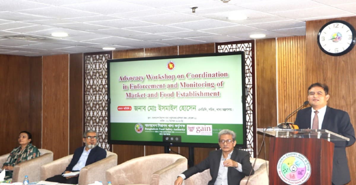 কর্তৃপক্ষ প্রয়োজনে খাদ্য ব্যবসায়ীদের ব্রান্ডিং করবে: খাদ্যসচিব