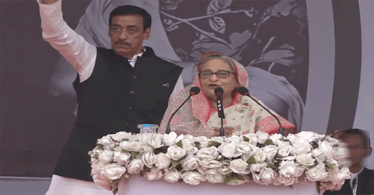 জ্বালাও-পোড়াও-খুন, বিএনপির একমাত্র গুণ: প্রধানমন্ত্রী