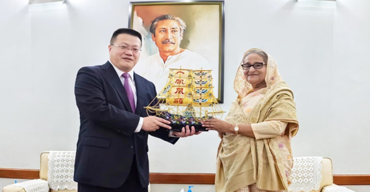আওয়ামী লীগের বিজয়ে শেখ হাসিনাকে চীনের অভিনন্দন