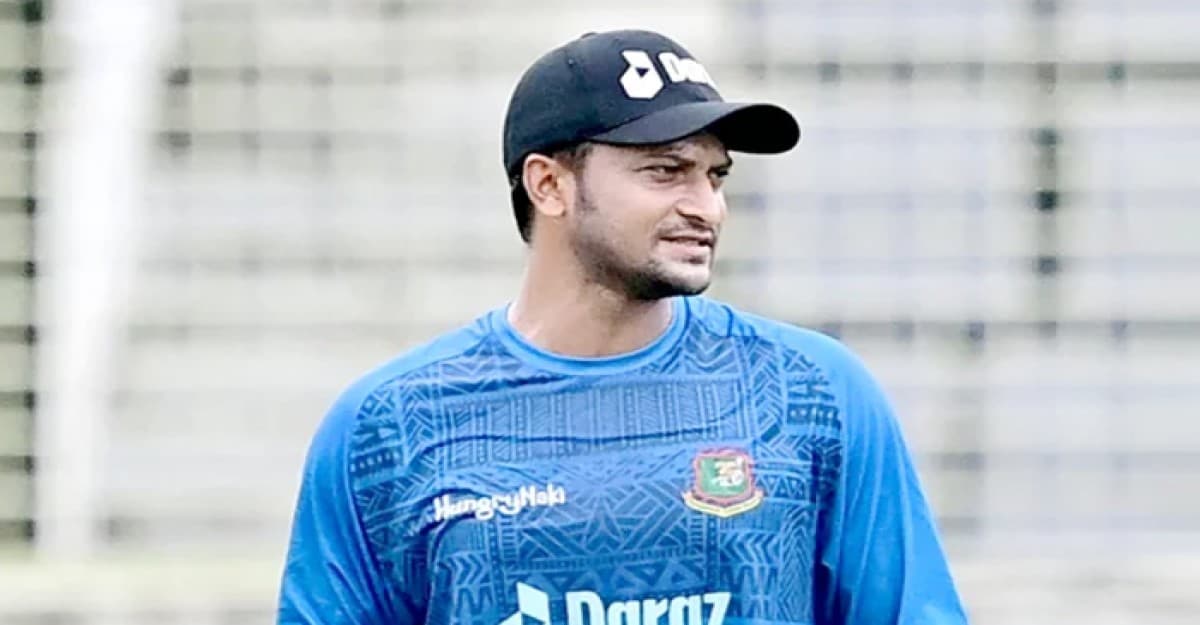 তড়িঘড়ি করে অনুশীলনে নামার কারণ জানালেন সাকিব