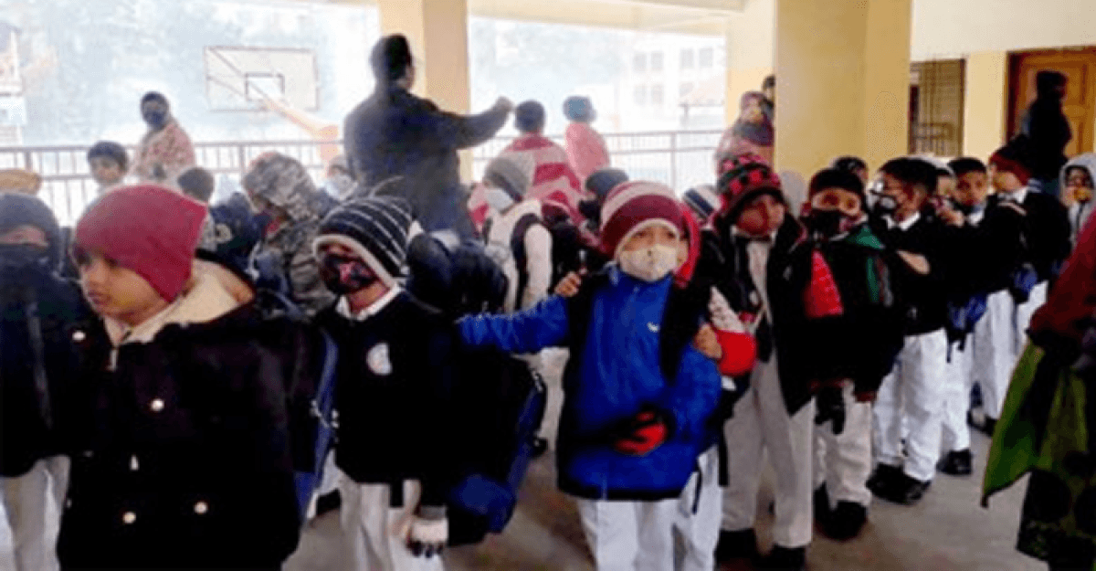 তাপমাত্রা ১০ ডিগ্রির নিচে নামলে প্রাথমিক বিদ্যালয় বন্ধ