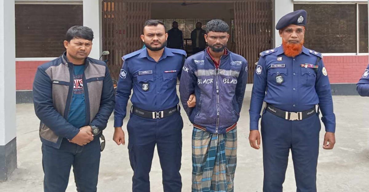 ভোলায় ২৫ বছরের সাজাপ্রাপ্ত আসামি ১২ বছর পর গ্রেফতার