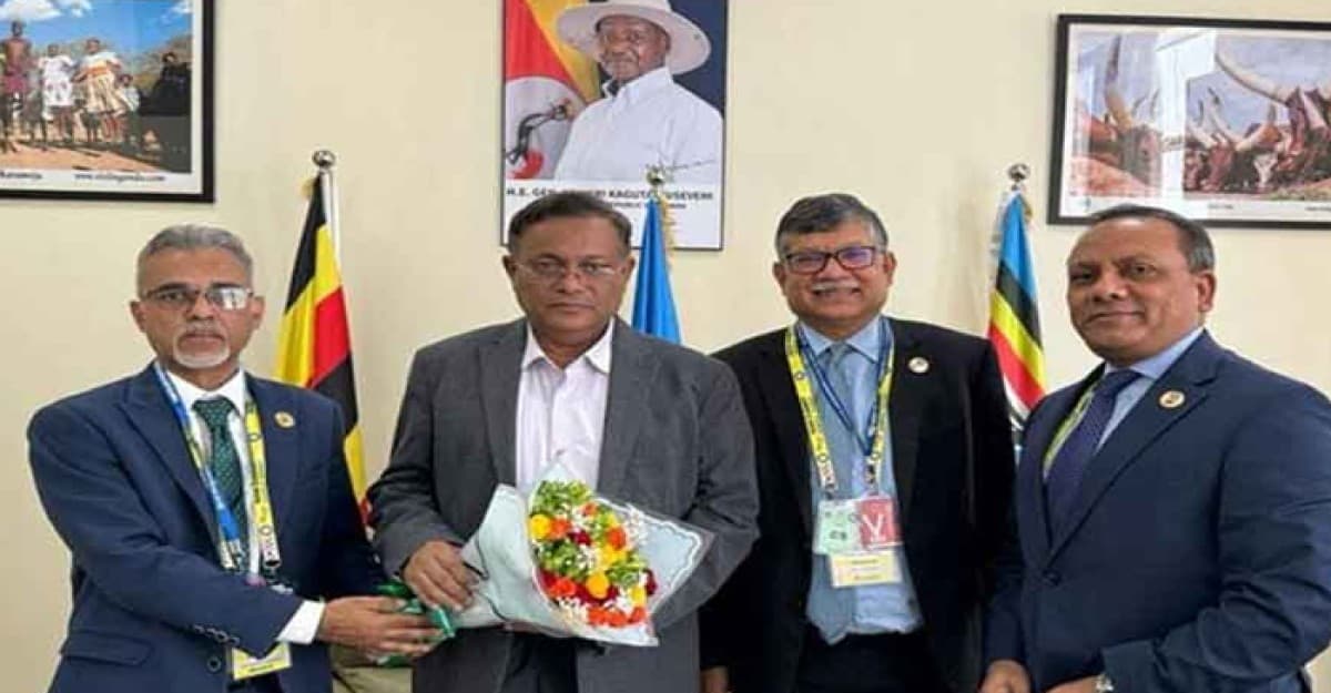 উগান্ডায় গেলেন পররাষ্ট্রমন্ত্রী ড. হাছান মাহমুদ