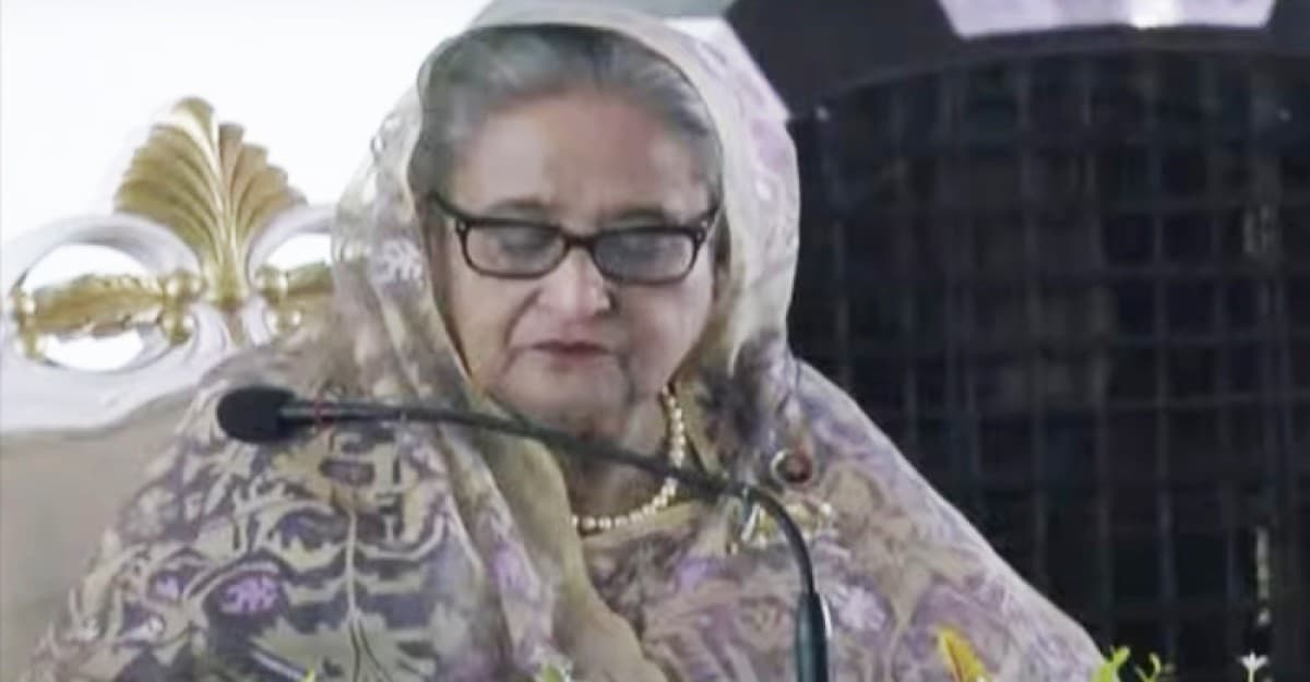 বাণিজ্য মেলার উদ্বোধনী অনুষ্ঠানে যোগ দিয়েছেন প্রধানমন্ত্রী