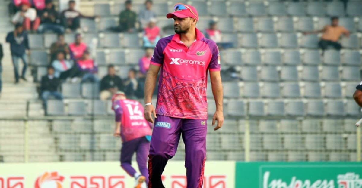 মাশরাফির সিলেটের টানা চতুর্থ হার