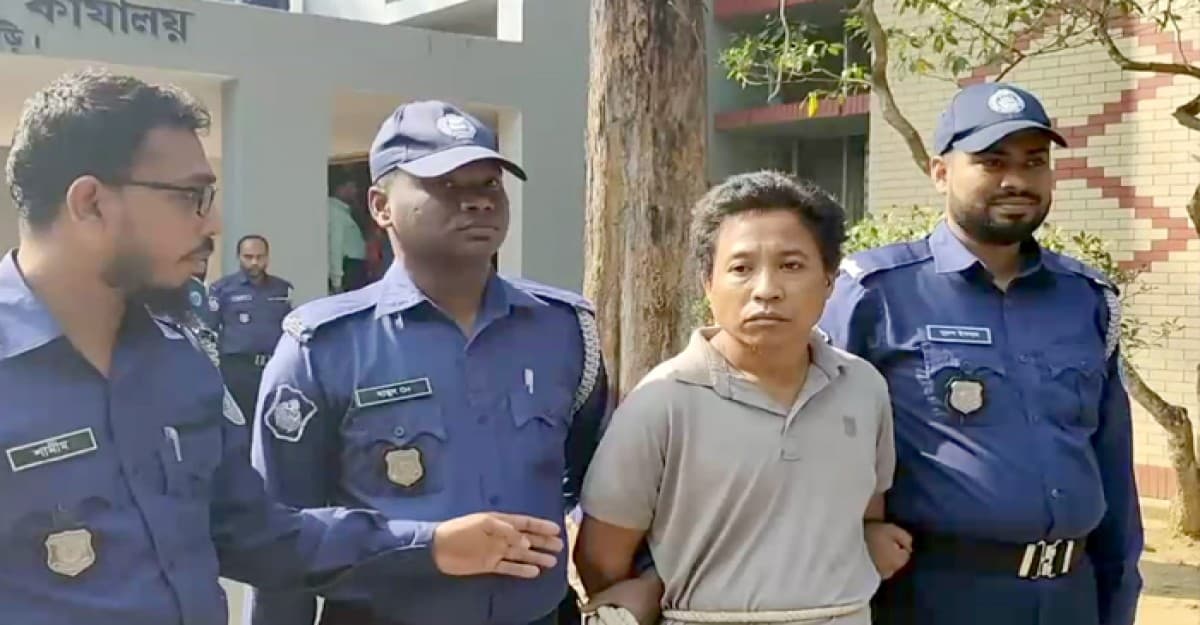 খাগড়াছড়িতে ক্লু-লেস হত্যা মামলার আসামি গ্রেফতার