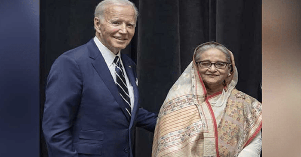 শেখ হাসিনাকে বাইডেনের চিঠি