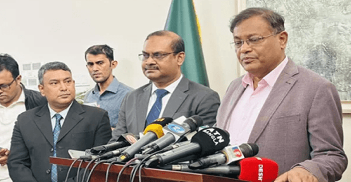 ভারত সফরে মিয়ানমার ইস্যুতে আলোচনা হবে: পররাষ্ট্রমন্ত্রী