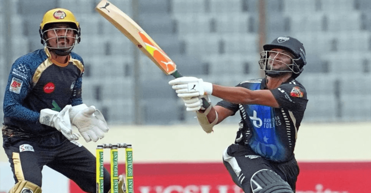 ঢাকাকে ১৭৬ রানের টার্গেট দিল রংপুর