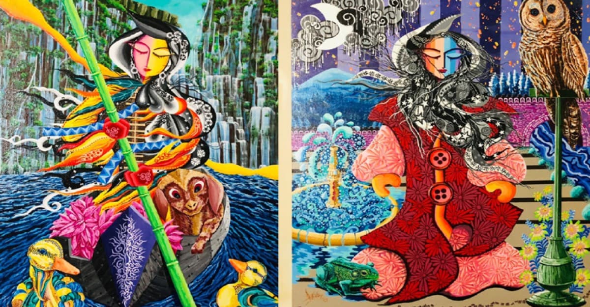 মালয়শিয়াতে চট্টগ্রামের শিল্পী ড্যানি হুসাইনের অনলাইন চিত্র প্রদর্শনী