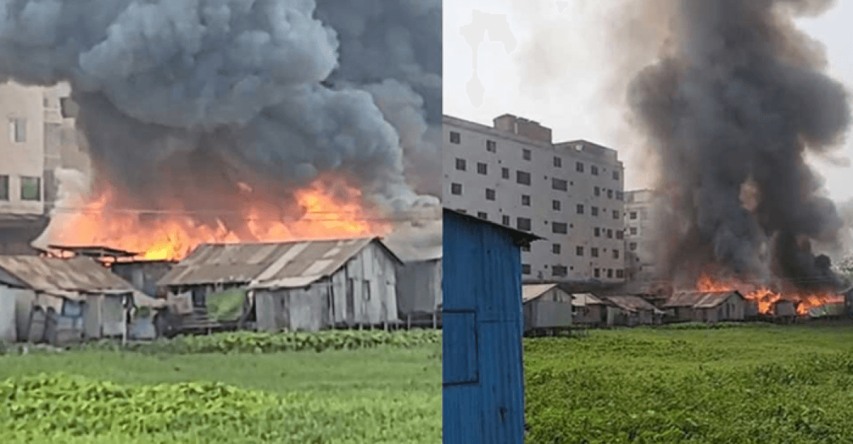 মিরপুরে ঝিলপাড় বস্তির আগুন নিয়ন্ত্রণে