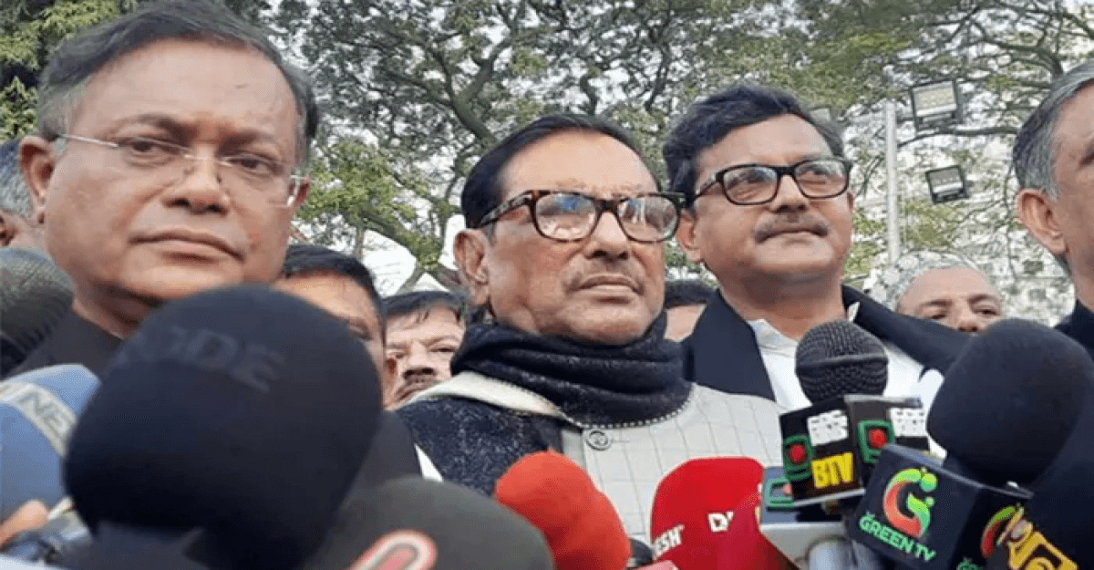 বিএনপির নেতৃত্বে সাম্প্রদায়িকতার বিষবৃক্ষ ডালপালা বিস্তার করেছে: কাদের