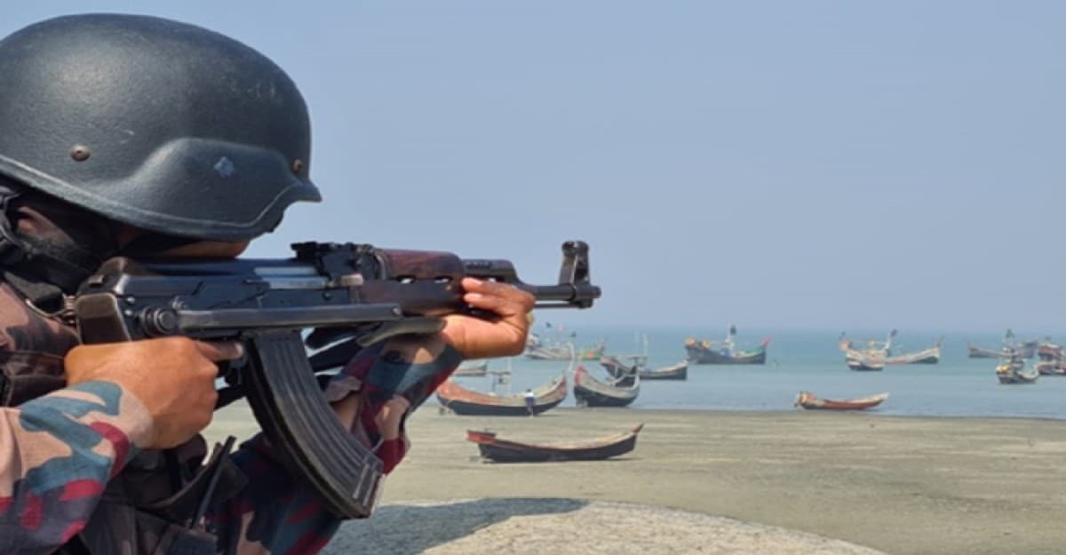 মিয়ানমারে সংঘাত: তিন রাত গুলির শব্দ আসেনি, শান্ত টেকনাফ সীমান্ত