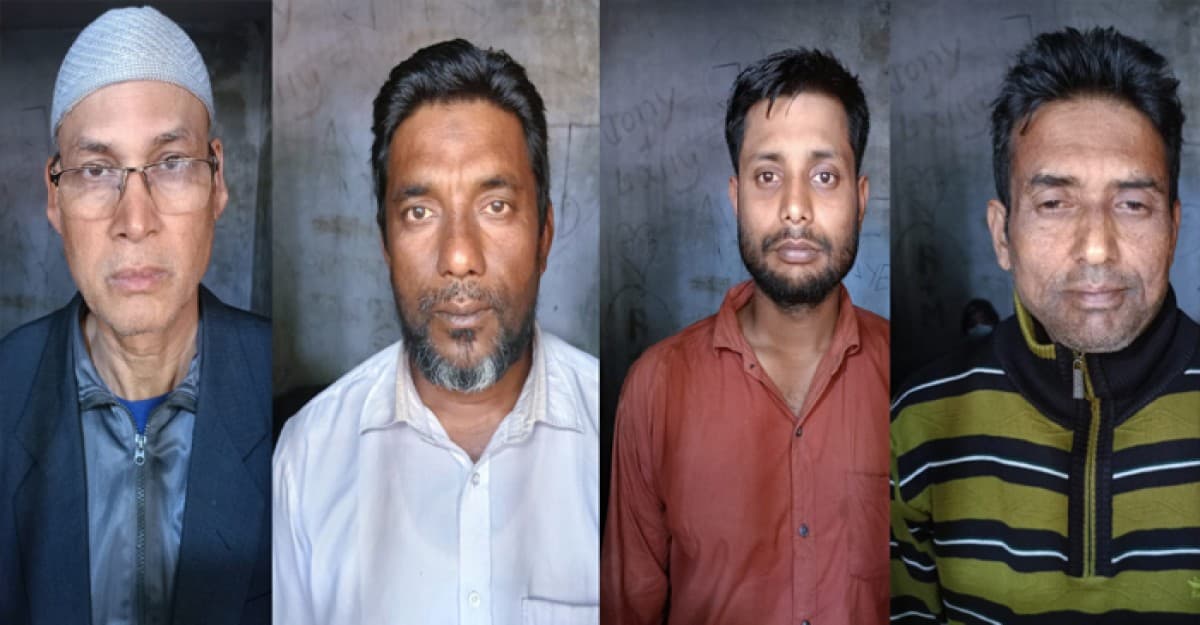 আদালত থেকে ফেরার পথে যুবককে কুপিয়ে জখমের ঘটনায় ৪ জন গ্রেফতার