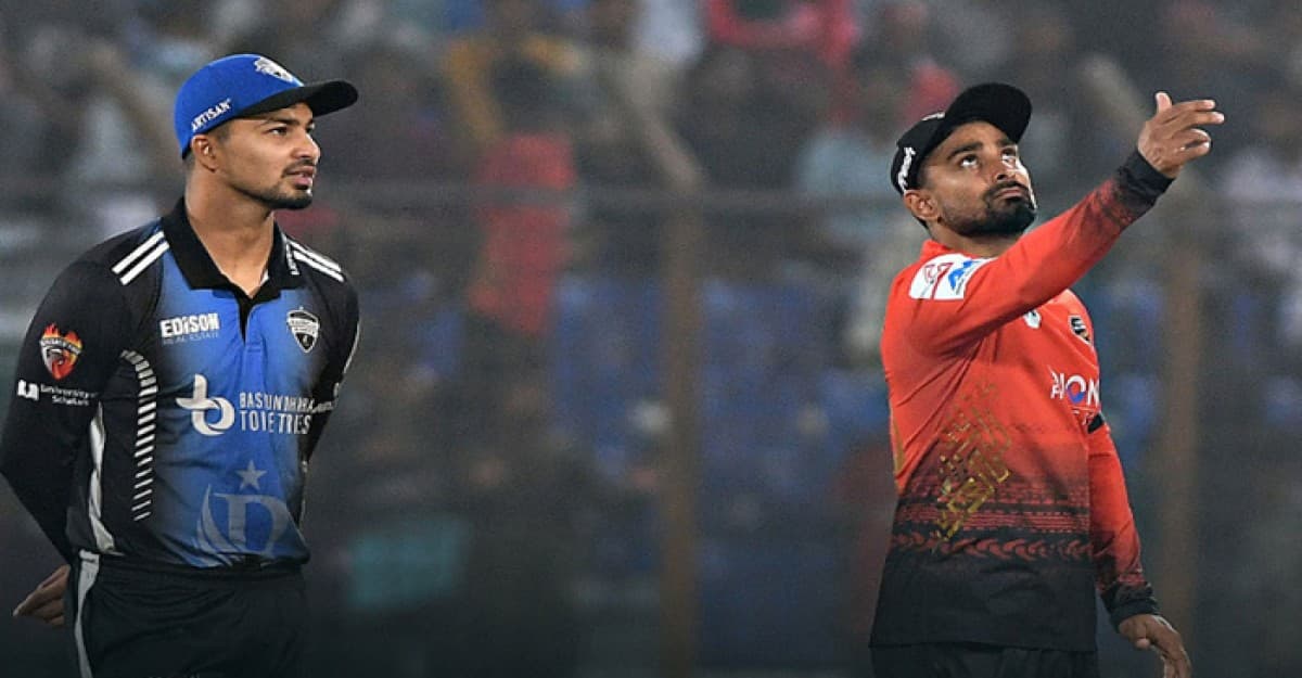 ফাইনালে ওঠার লড়াইয়ে টস হেরে ব্যাটিংয়ে সাকিব-সোহানরা