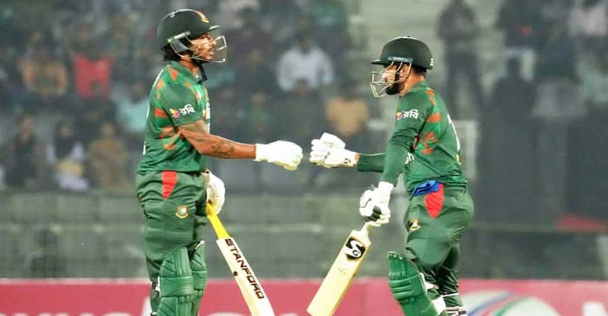 দ্বিতীয় ম্যাচে বড় ব্যবধানে জিতে সিরিজে সমতায় টাইগাররা