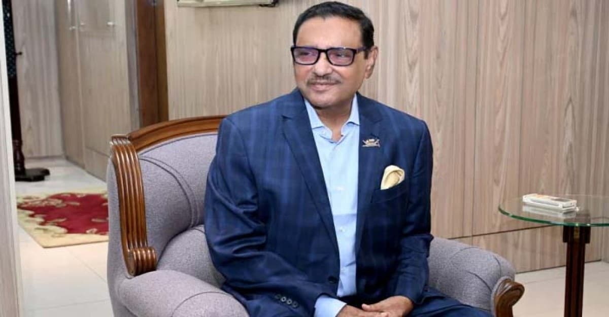 আজ সন্ধ্যায় দেশে ফিরলেন ওবায়দুল কাদের