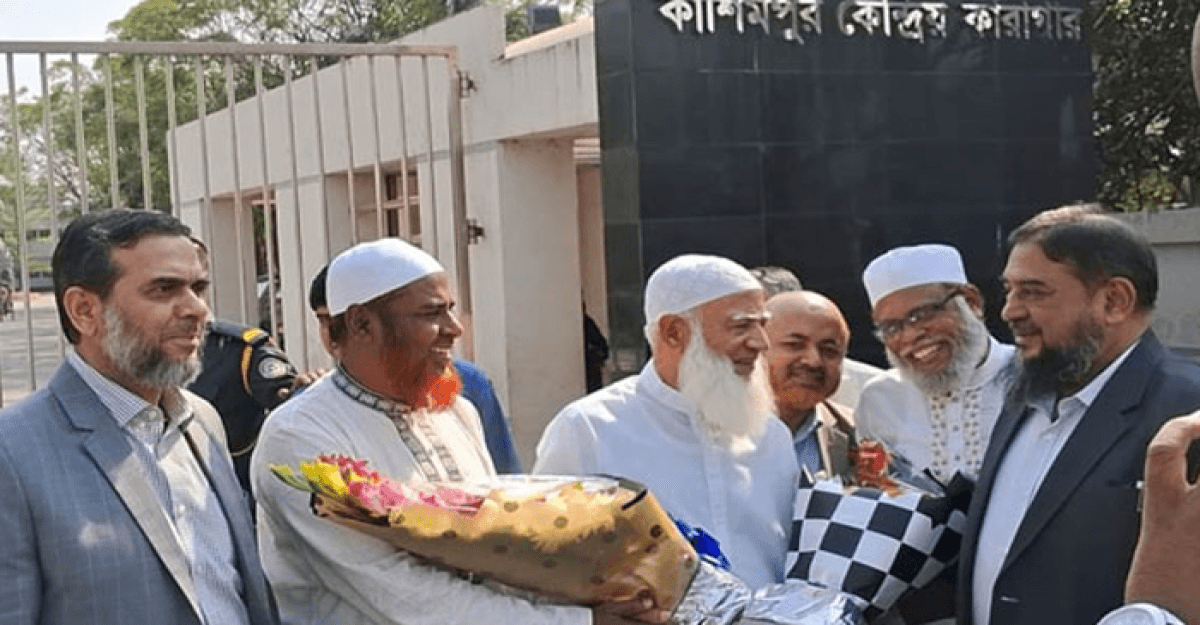 কারামুক্ত হলেন জামায়াতের আমির ডা. শফিকুর রহমান