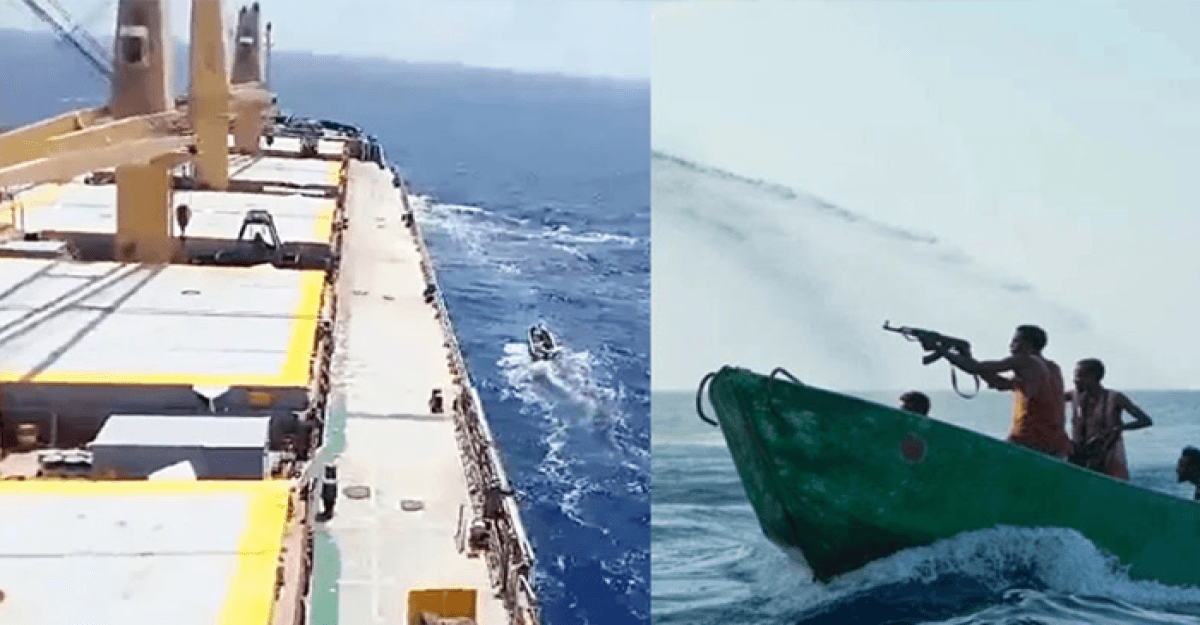 নাবিকদের উদ্ধারের চেষ্টা, সোমালিয়ান নেভি ও দস্যুদের মধ্যে গুলি বিনিময়