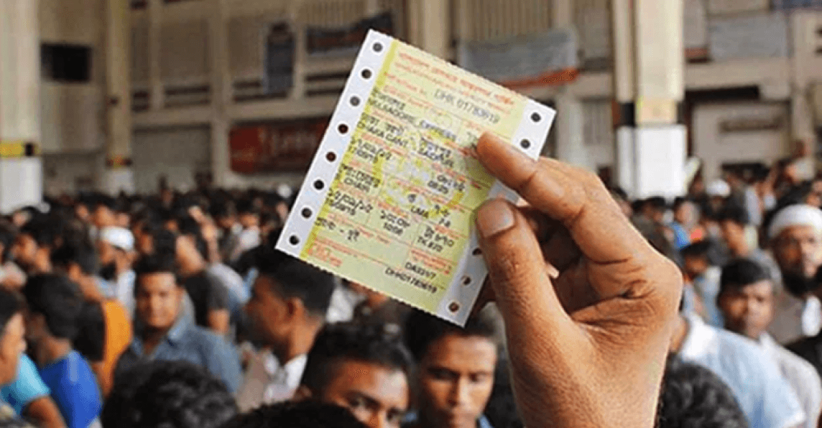 ঈদে ট্রেনের অগ্রিম টিকিট বিক্রি শুরু রবিবার