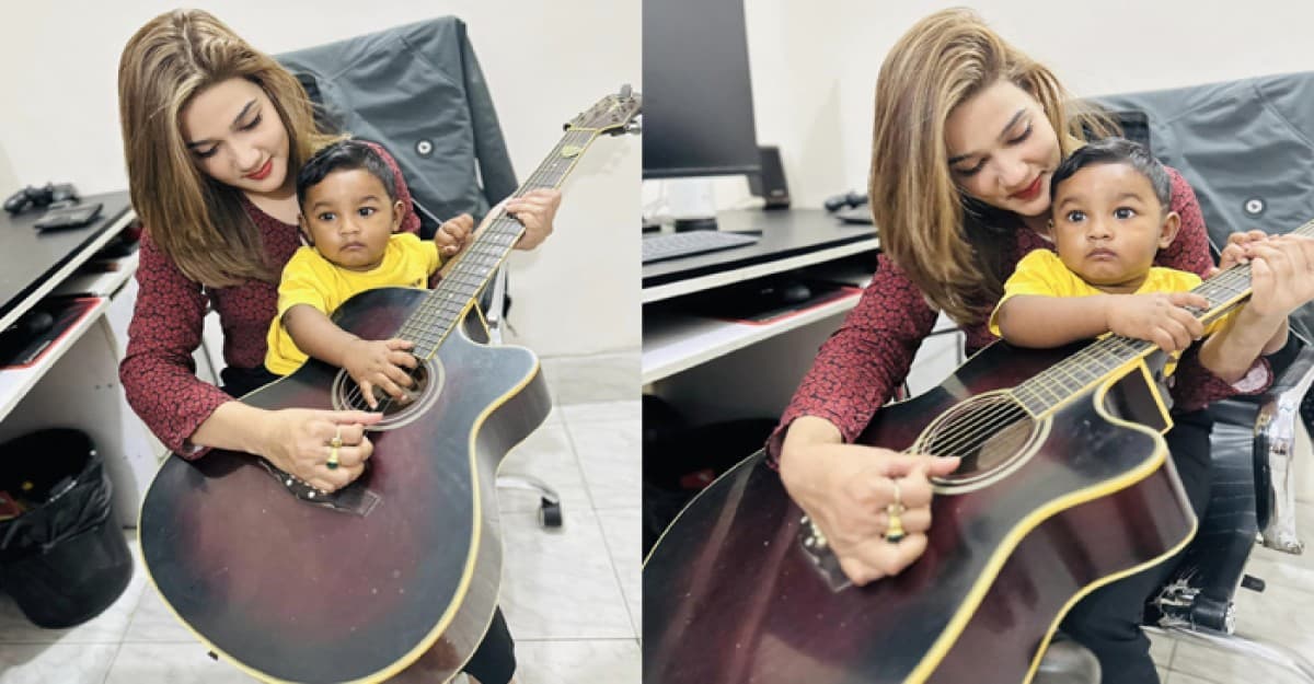 তবে কি ফারিশকে শিল্পী বানাতে চান মাহি