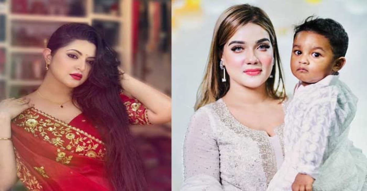 মাহির ছেলের জন্মদিনে পরীমনির শুভেচ্ছা