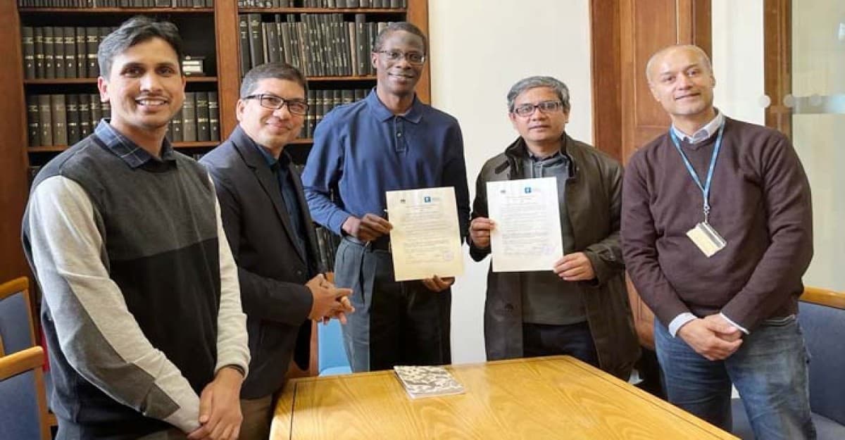 নোবিপ্রবির সঙ্গে যুক্তরাজ্যের নটিংহাম বিশ্ববিদ্যালয়ের সমঝোতা স্মারক স্বাক্ষর