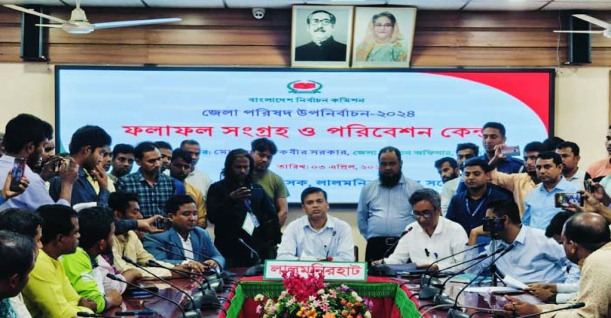 লালমনিরহাটে চেয়ারম্যান পদে শ্যামল বিজয়ী