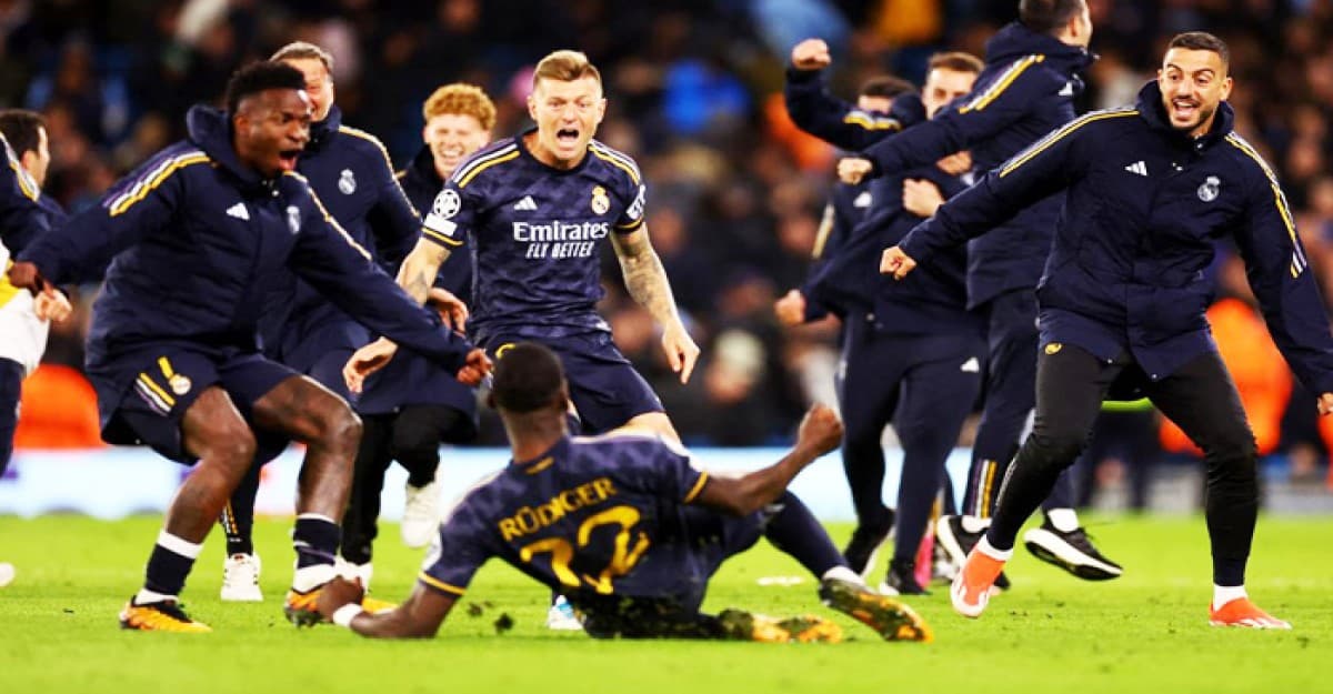 চ্যাম্পিয়নস লিগের রাজাদের কাছে পরাজয় বরণ করল সিটি