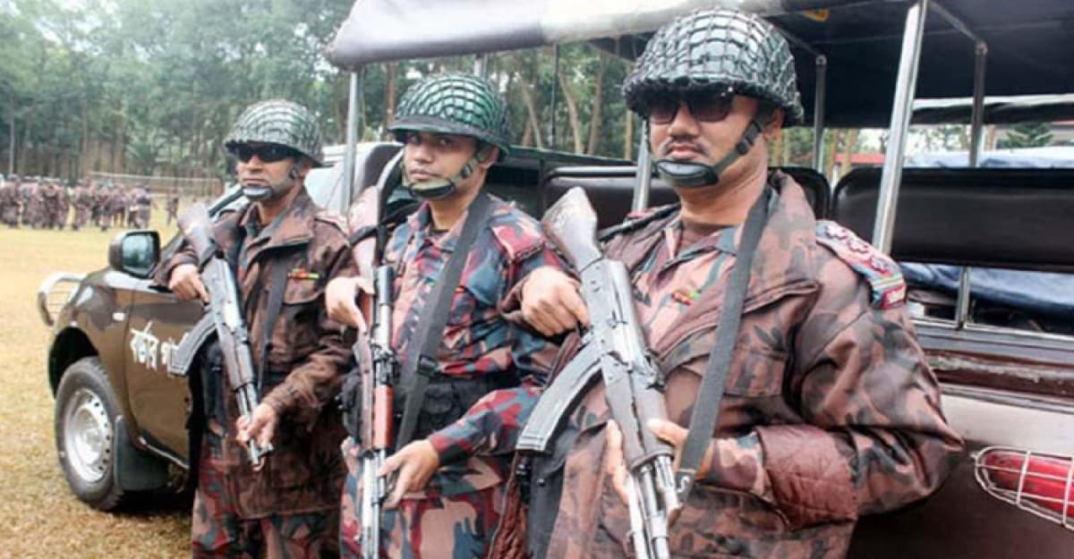 ফরিদপুরের মধুখালীতে ৪ প্লাটুন বিজিবি মোতায়েন