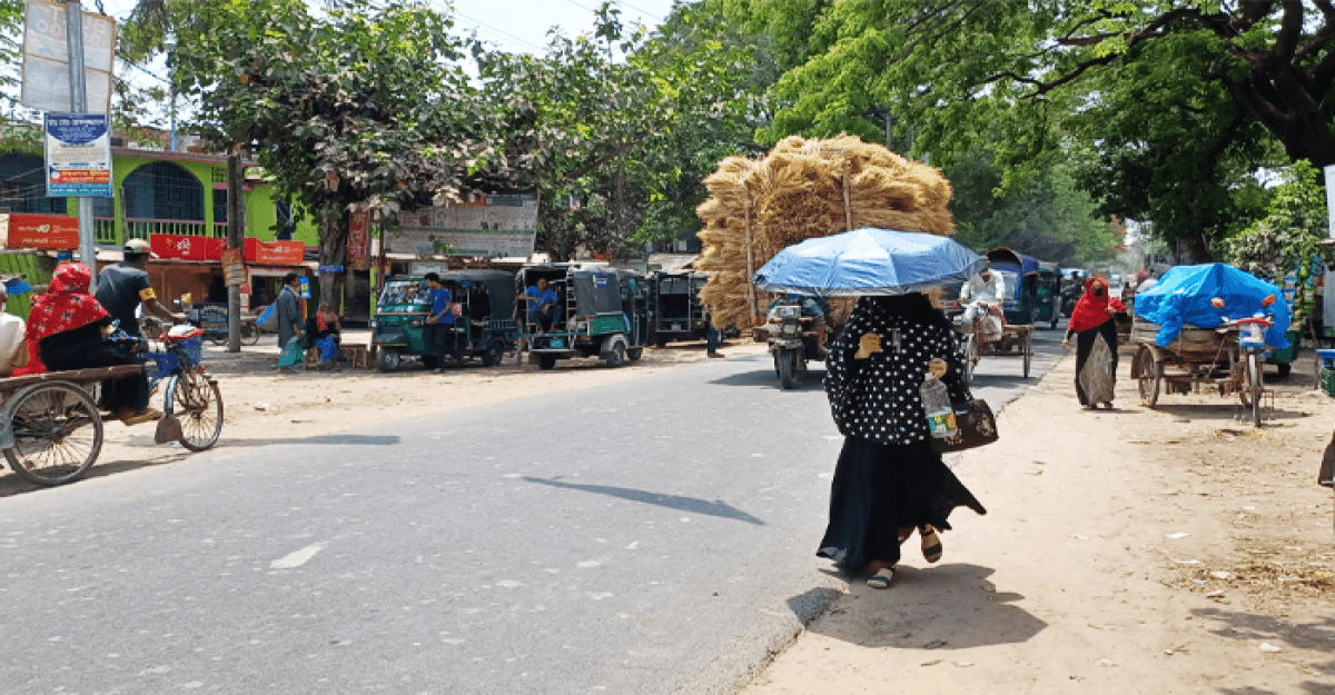 তীব্র তাপদাহে পুড়ছে চুয়াডাঙ্গা, তাপমাত্রা ৪২.৬ ডিগ্রি সেলসিয়াস