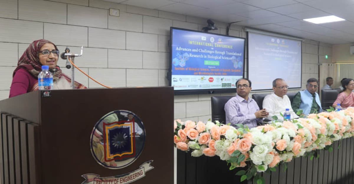 রাবিতে জীববিজ্ঞানে ‘ট্রান্সলেশনাল’ গবেষণা বিষয়ে সম্মেলন অনুষ্ঠিত